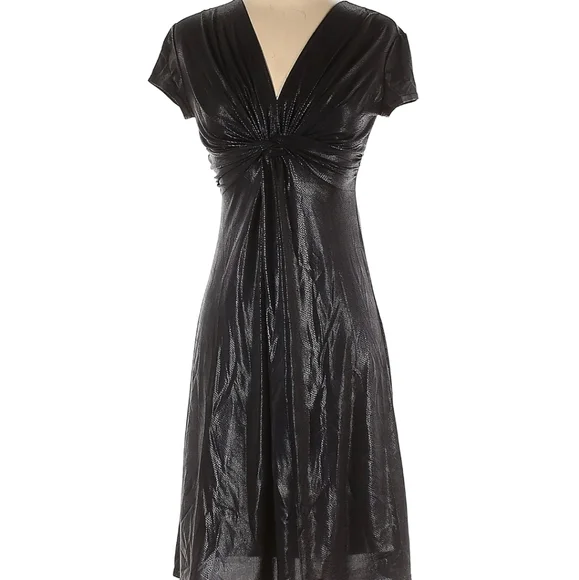 Joseph Ribkoff | Dresses | Joseph Ribkoff Designer Metallic Scale Patterned  Dress That Glimmers | Poshmark